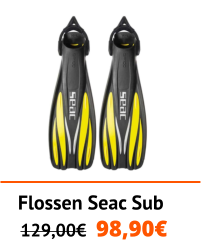 Flossen Seac Sub  129,00€	98,90€