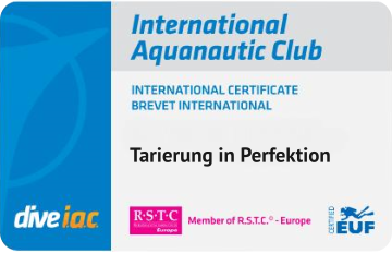 Tarierung in Perfektion